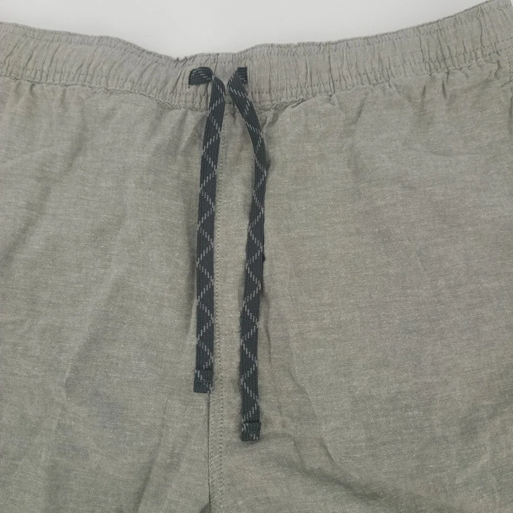 Patagonia Mens Organic Cotton Drawstring Shorts Gray Size Large 6